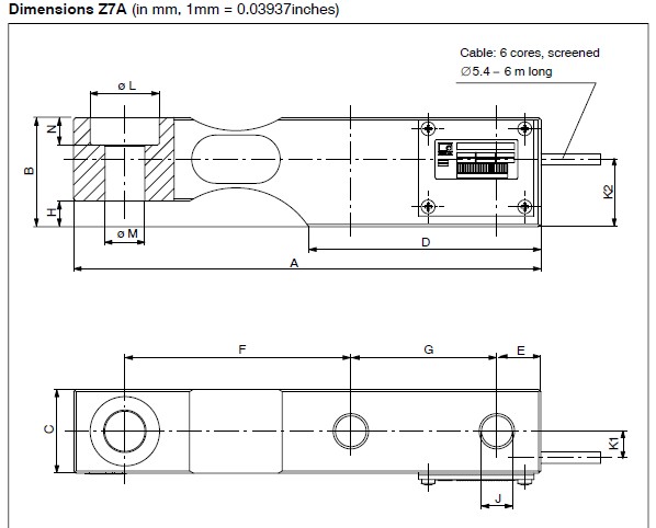 德國HBM Z7AD1/10t稱重傳感器