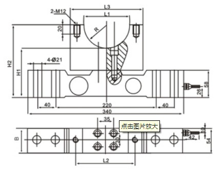 柯力BT-A-20T稱重傳感器