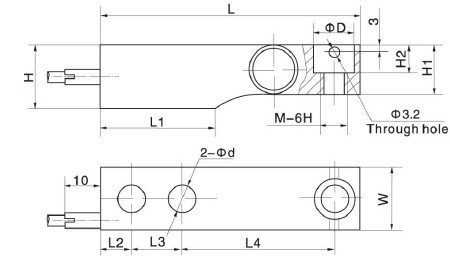 BM8H-C3-500kg-3B稱重傳感器